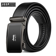 JEEP SPIRIT Leather automatic buckle belt