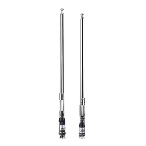 1M Scalable 118-136MHz Whip Telescopic Antenna Multiple Use Replacement Part for Airband Radio Recei