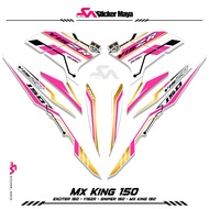 Mx King 150 Sticker Y15zr Sticker Mx King150 Sniper150 Mxi Jupiter Mx Ink. Motif Sticker 150