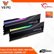 G.SKILL Gskill Trident Z5 Neo RGB AMD EXPO 64GB (2 x 32GB) PC RAM DDR5 6000Mhz, Dual Channel Kit, De