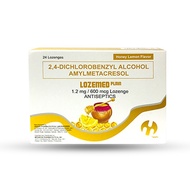 LOZEMED Honey Lemon Flavor - 1.2mg / 600mcg Lozenge Antiseptics -24 Lozenges 5.0 9 Ratings 20 Sold E