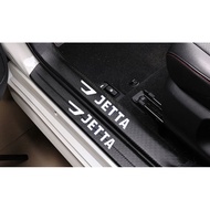 Volkswagen Jetta NF VS5 Jetta Vs7va3 Automobile Door Strip Welcome Pedal Anti-Stepping Sticker Change Decoration Leather Strip