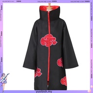 Anime Naruto Akatsuki Uchiha Itachi Cosplay Cloak Kids & Adults Ninja Robe Costume for Halloween