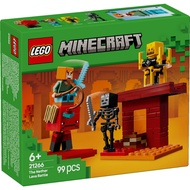 (BrickBoy) 21266 LEGO Minecraft The Nether Lava Battle