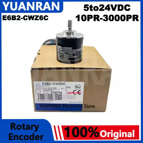High Quality NEW Rotary Encoder E6B2-CWZ6C 10 20 30 40 50 60 100 200 300 400 500 600 800 1000 1024PR