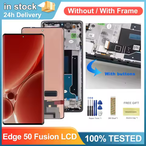 6.7"For Motorola Edge 50 Fusion LCD Display Touch Screen Assembly Digitizer For Motorola Edge 50 Fus