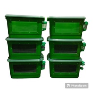 18L Hamster Bin Cage with Water Bottle 80ml Quality Bin Cage