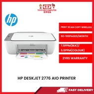 HP-AIO-2776-PRINTER PRINT SCAN COPY WIRELESS PRINTER B1200*1200 C4800*1200