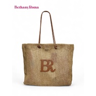 Bethany Roma Beg Tote Anyaman [Coklat] - 31BR14