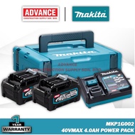 MAKITA MKP1G002 40Vmax 4.0Ah Power Pack ( 2 Unit 40Vmax 4.0Ah Battery with Charger & Makpac )