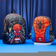 Australia smiggle Medium Spiderman Meal Bag Pen Case Stationery Medium with Hat Backpack