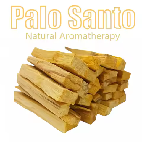 Palo Santo Wood Sticks Peruvian Palo Santo Wood - Natural Incense Sticks for Energy Cleansing, Aroma