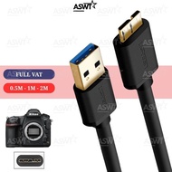 Genuine data transmission, photo and video cable for Nikon D850 D800 D800E D810 camera -