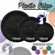 PLASTIC PARTY PLATE / BILAO / FIESTA PLATE / RATTAN STYLE PLATE / PARTY TRAY / SUSHI TRAY #LUCKY-168