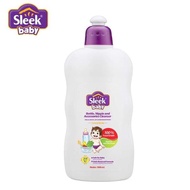 Sleek Baby Bottle, Nipple And Accessories Cleanser 500Ml