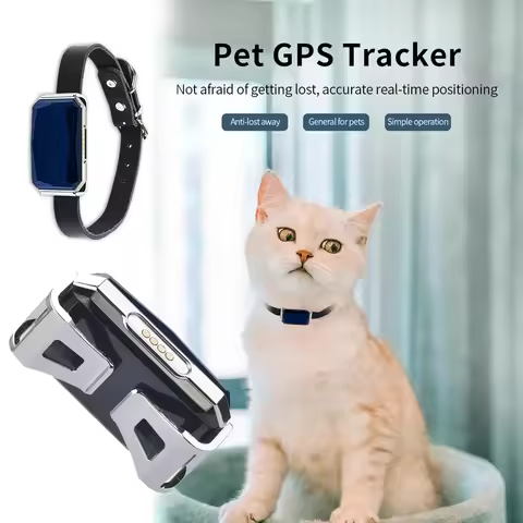 G12p Pet 2G GPS Tracker Locator Universal Smart Waterproof GPRS Location Collar for Cats and Dogs Po