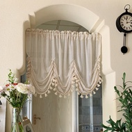 [1399 People Collection] Nordic American Style Lifting Curtain Roman Curtain Lifting Curtain Gauze C