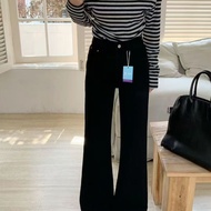 No Bondage Four-Sided Elasticity~Temperament High Waist All-Match High Elasticity Slimmer Look Sligh