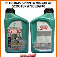 PETRONAS SPRINTA MINYAK 4T SCOOTER A700 A900 1LITER GRADE 10W40 SCOOTER VESPA