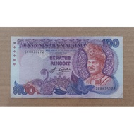 Malaysia Old Series RM100  Old Banknote Siri 5 For Collection Only