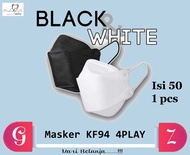 Masker KF94 4PLAY /kf94 4play isi 50pcs 1 paket murah