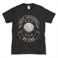 Best Grandpa By Par Golf Lover Fathers Day Tshirt