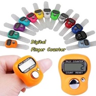 Mini Digital Tasbih Finger Counter LCD Display Electronic Tally Counter Zikir Prayer Finger Counter 