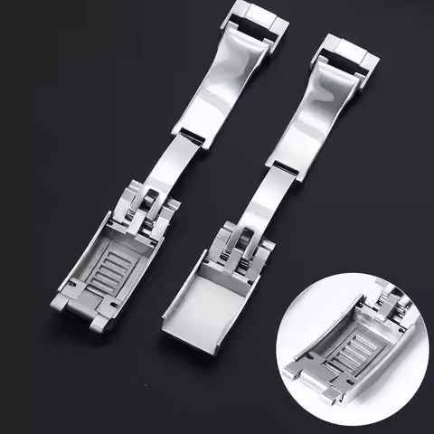 904 Stainless Steel 16mm Watchband Clasp for Rolex DAYTONA SUBMARINER GMT Date-just Yacht-Master Qui
