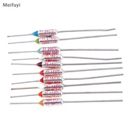 [Meifuyi] 10pcs 95°C/133°C/145°C/157°C/172°C/184°C/192°C/200°C/216°C/240°C Thermal Fuse COD