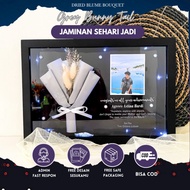 TERBARU Gift Box Cowok Graduation Untuk Cewe Gift Buket Bunga Wisuda