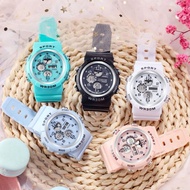 (IND COD)Jam Tangan Wanita Sport Digital WR30M Strap Rubber/Karet(Dikirim Jakarta)
