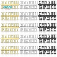 15 Pieces Clock Numerals Kit DIY Digital Clock Numbers Clock Hands Replacement Parts Clock Accessori