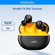 GADGURU Realfit F4 Bluetooth Earphone AI Noise Canceling Sport Headset Low Latency Earbuds 蓝牙耳机