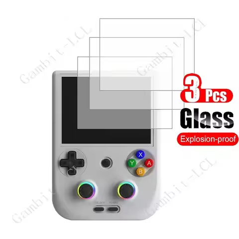 1-3PCS Tempered Glass For Anbernic RG406V RG405V Console Player Games Protective Film ON RG 406V 405