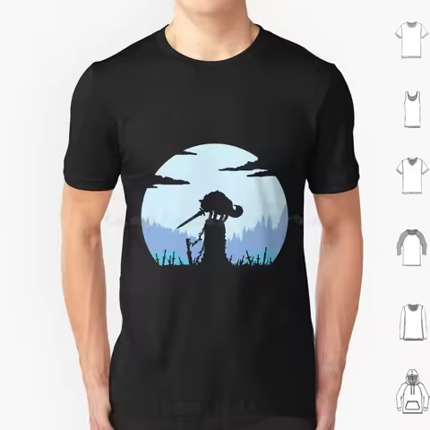 The Wolf T Shirt 6xl Cotton Cool Tee Dark Souls Artorias Sif Gwyn Ornstein Smough Abyss Walker Prais