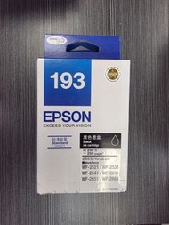 EPSON 愛普生T193 墨盒黑色 C13T193183