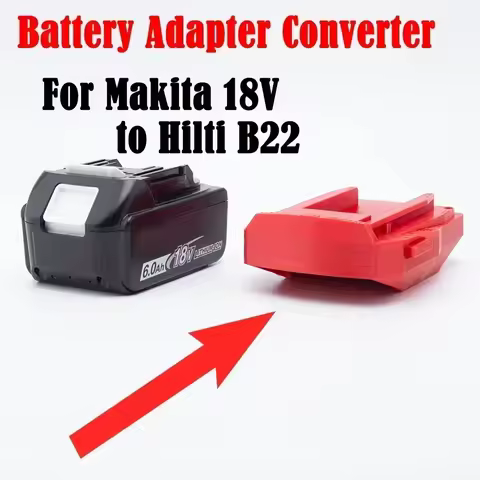 For Hilti B22 Series Cordless Drill Tools Compatible with Makita 18V-20V Li-ion Battery Adapter Conv