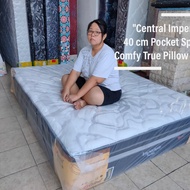 New Comfy Plush Top Central Imperium kasur Pocket Spring Bed 40 cm 160