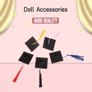 [SZDOLL4] 1Pc Graduation Hat Mini Doctoral Cap Costume Graduation Cap with Tassels DOM