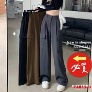 [Buy Love] Arrive The Next Day Overalls Pocket Drape Suit Multicolor Slimmer Look Pants Casual Women