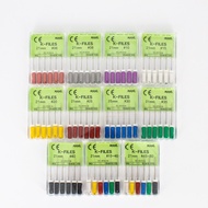 1 Pack Dental Stainless Steel K-File 21mm/25mm/28mm/31mm Hand Use K Files Instrument