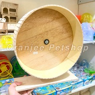 Super Jumbo Wooden Jogging Wheel 30cm & 25cm (Hamster & Mini Hedgehog)