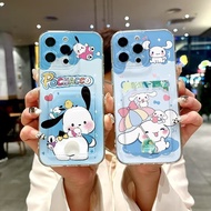 Cinnamoroll Snoopy Casing Samsung S25 Ultra S24 Fe S24 Ultra S25 Plus S23 Fe S24 Ultra S21 Fe S23 Pl