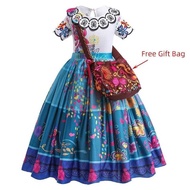 LY Princess Girl Costume Children Encanto Mirabel Isabela Spread