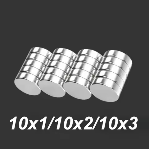 10x1/10x2/10x3mm Magnet, Suitable for Component Connection, Necklace or Bag Buckle, Bathroom Accesso