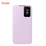 ต้นฉบับ Samsung สมาร์ทวิวเคสกระเป๋าสตางค์อัจฉริยะสำหรับ Samsung Galaxy S23 S23 + S23 Plus เคสโทรศัพท