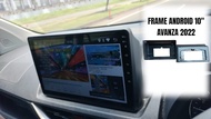 Frame Mobil Head Unit Android All New Avanza Veloz Xenia 2022 10″ inch frame mobil avanza toyota