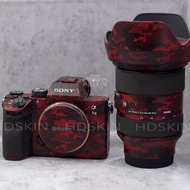 3M embossed Skin sticker mixed pattern for Sony A6000/ A6400/ A7II/ A7III/ A7IV/ A7R IV/.......- HDS