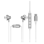 K20 K Song Sound Card Earphones in-Ear Ear Return Adjustment Live Headset 20-20KHZ TYPE-C 1.2m HD No