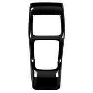 2X Car Glossy Black Rear Air Condition Vent Outlet Frame Anti-Kick Panel Cover Trim for Honda Vezel HR-V HRV 2021 2022